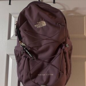 The North Face Purple Backpack Durable Stylish Versatile